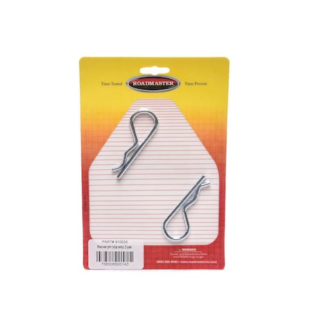 Roadmaster TWO CLIPS FOR RECEIVER PIN 910028